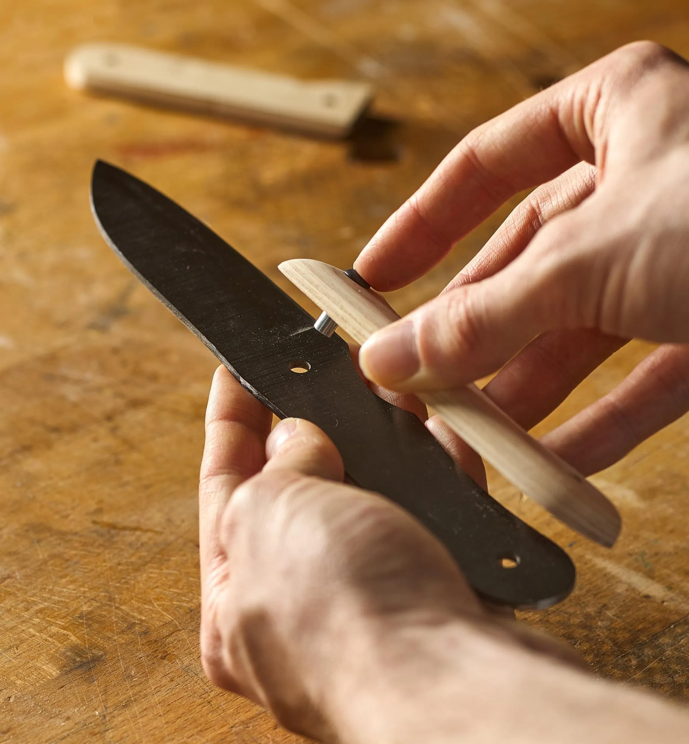 Knives>Lee Valley BeaverCraft DIY Belt Knife Kit