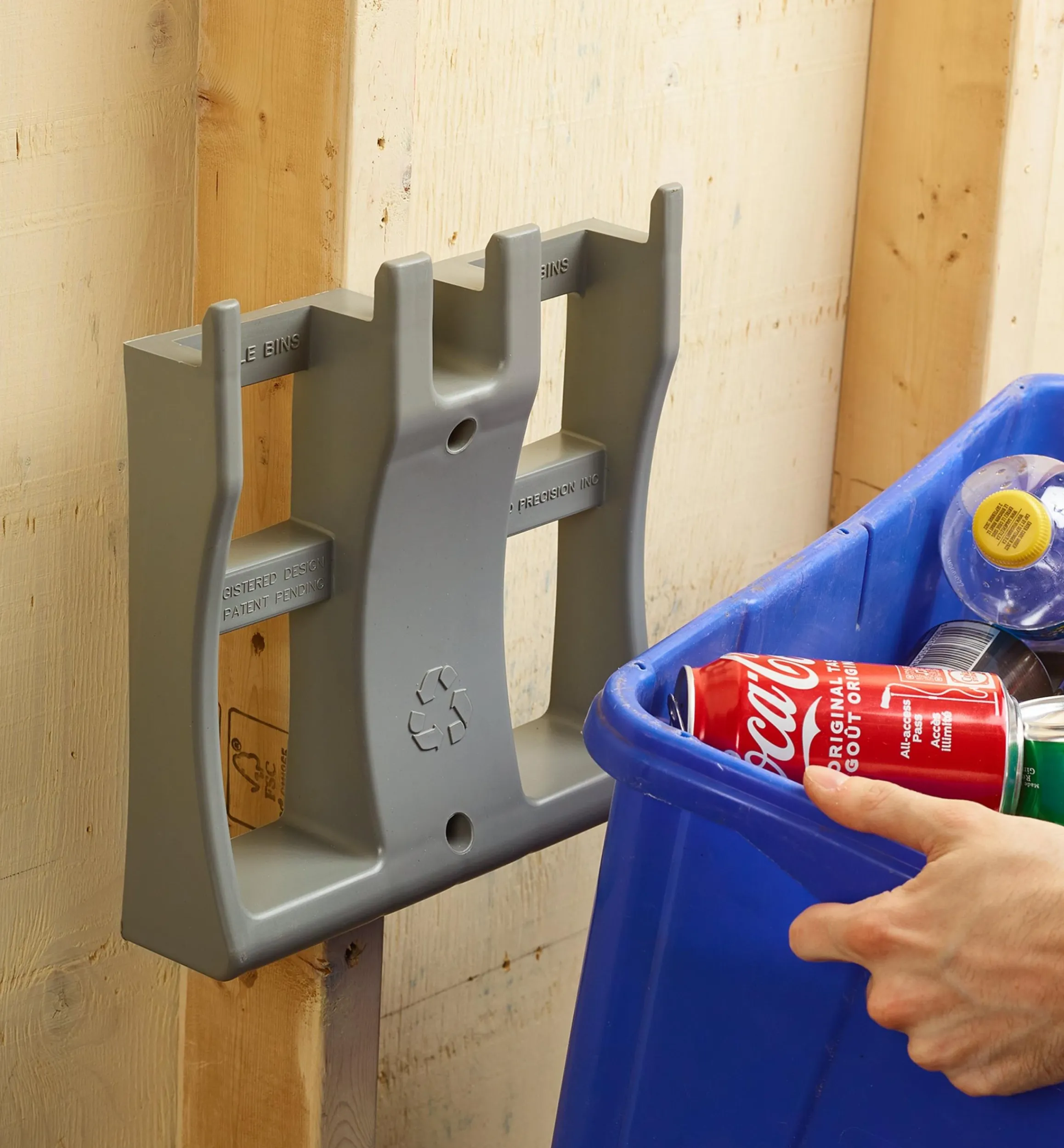 Trash & Recycling>Lee Valley Bin Brackets