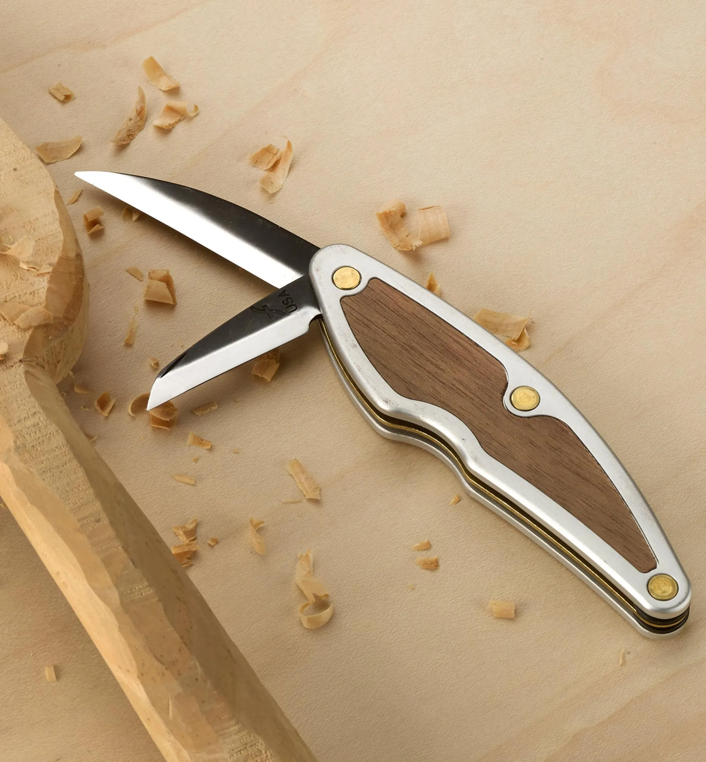 Knives>Lee Valley Flexcut Whittler's Pocket Knife