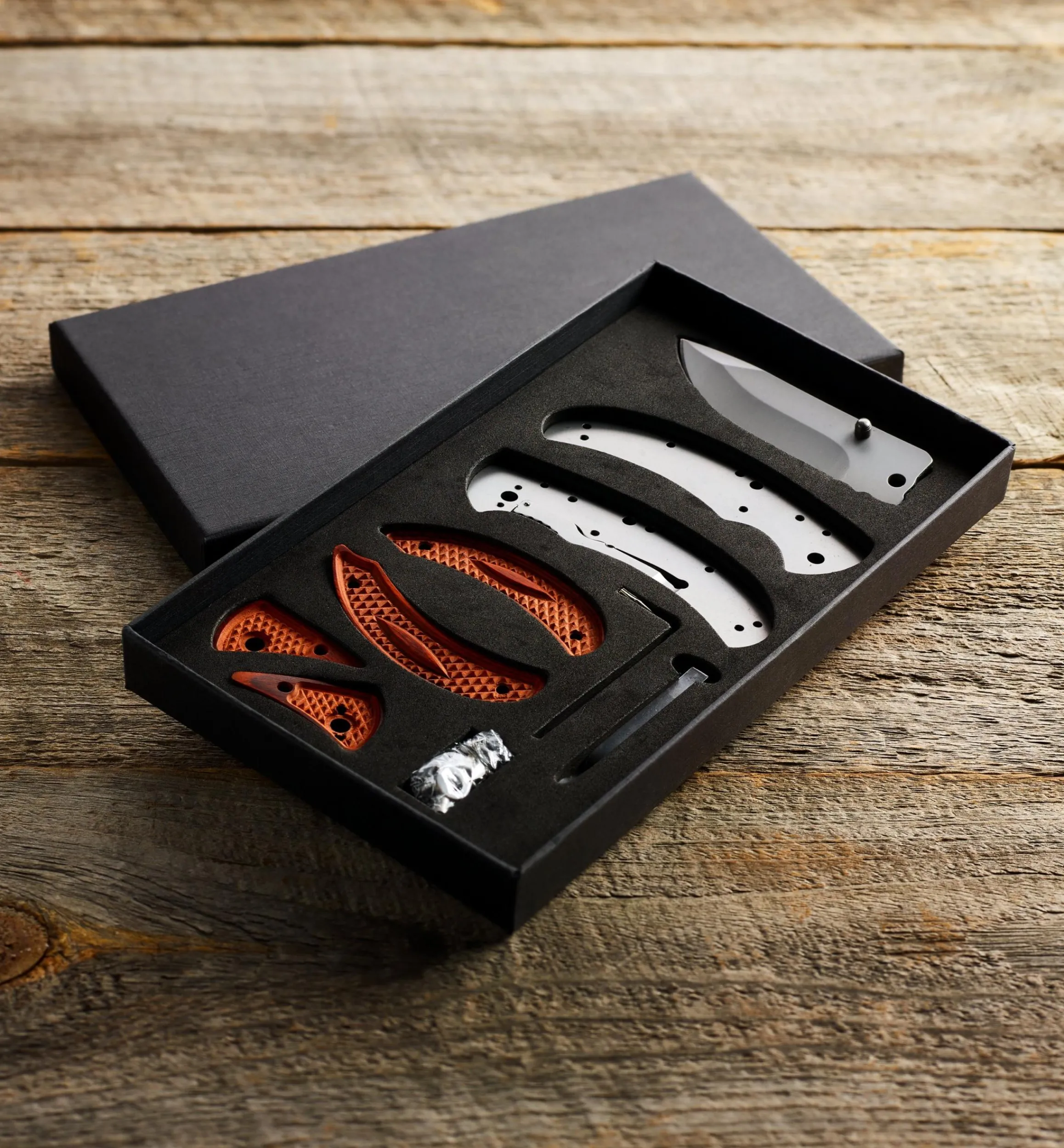 Knives>Lee Valley Frame-Lock Folding Knife Kit