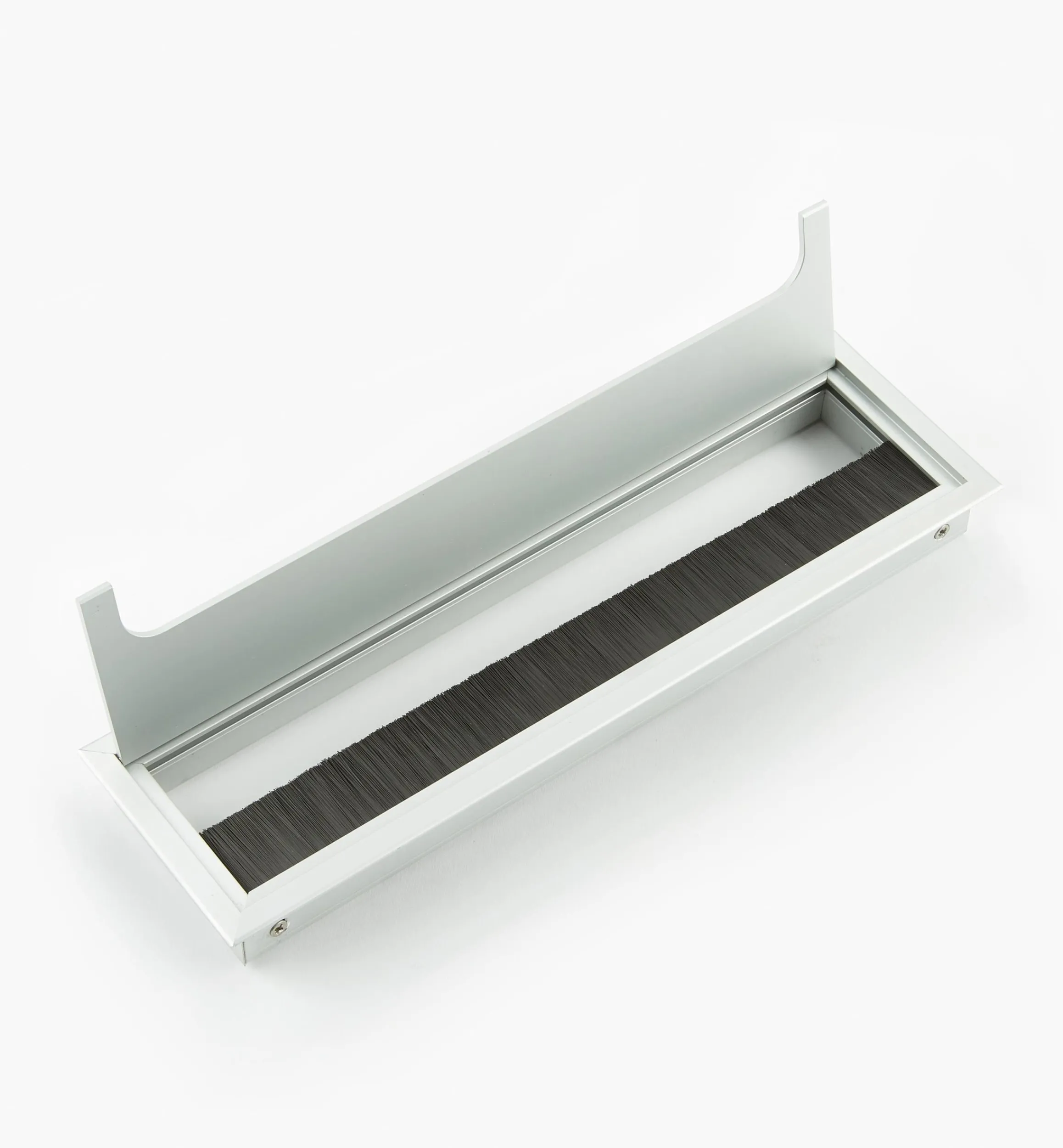 Cable Management>Lee Valley Rectangular Metal Cable Grommet