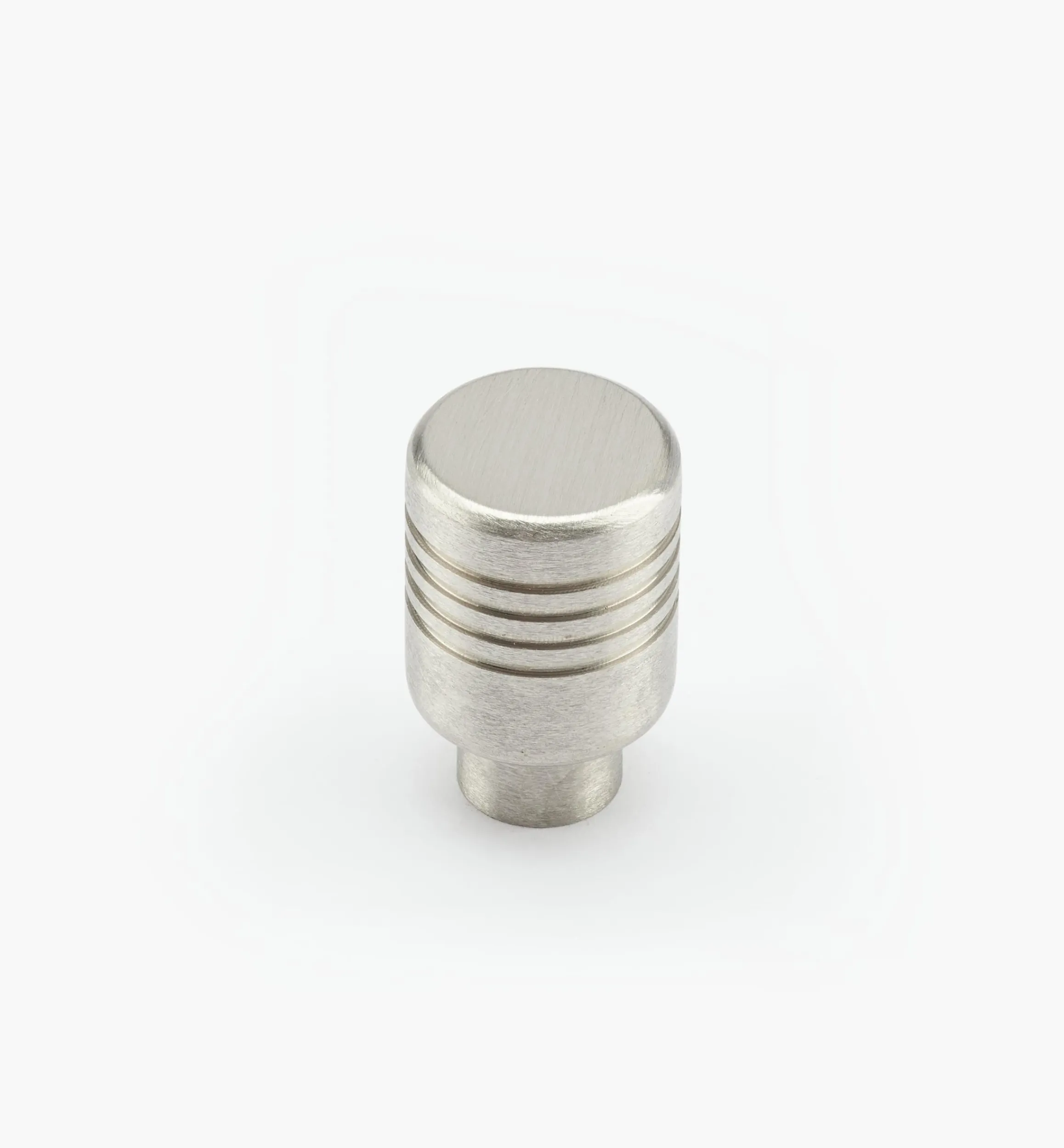 Knobs>Lee Valley Stainless-Steel Ribbed Knobs
