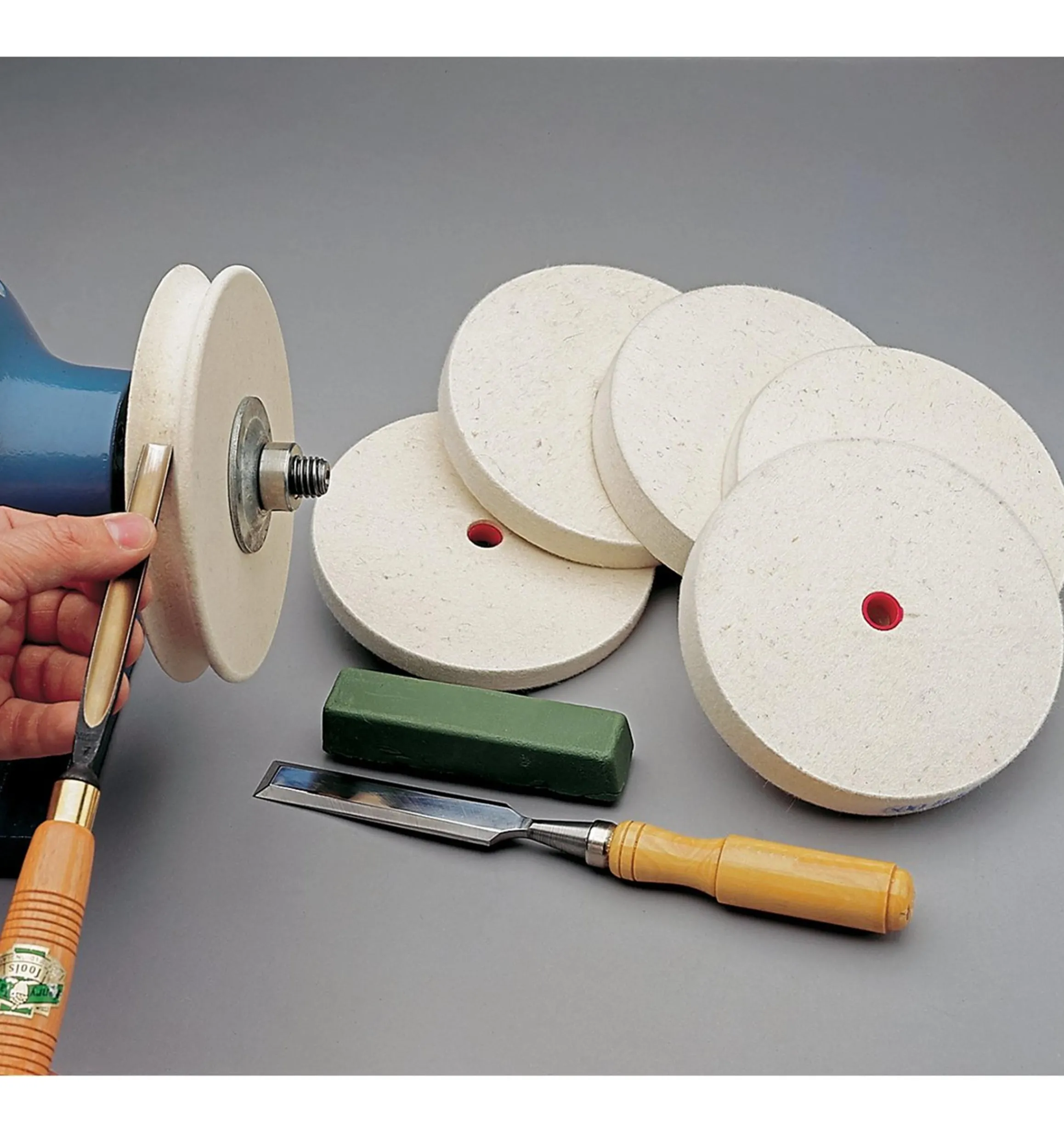 Sharpening>Lee Valley Veritas Felt Wheel For Carving Tools